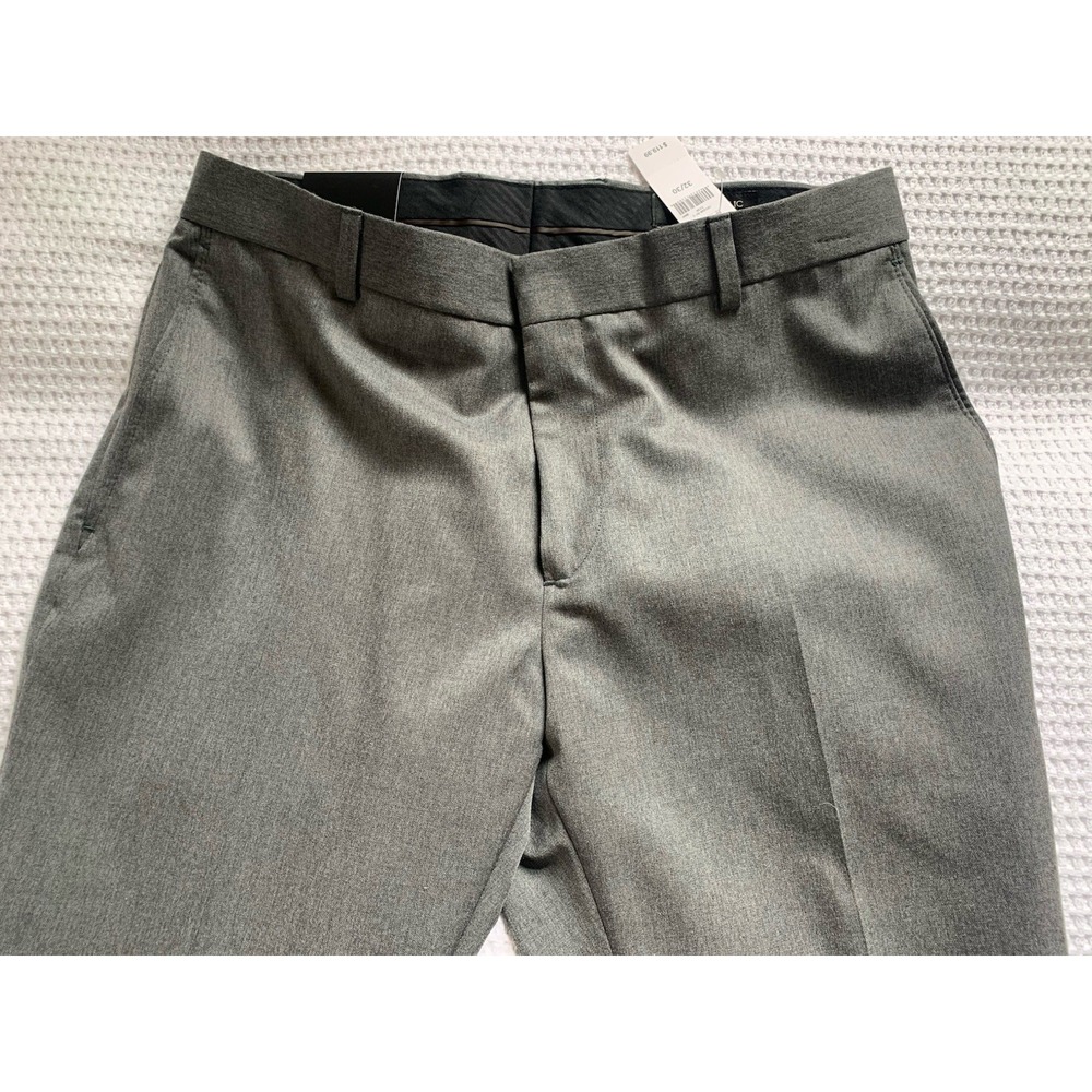 Banana Republic 32X30‎  Tailored Slim Fit Grey Pant NWT - Picture 5 of 11